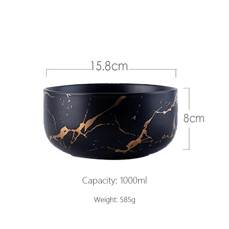 Marble Ceramic Bowl