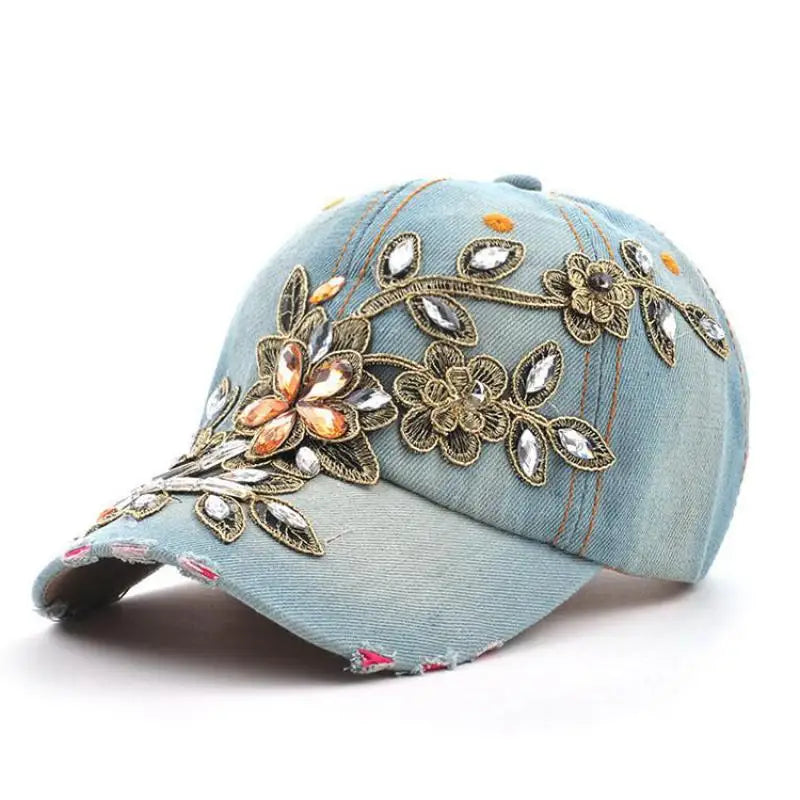 Denim Dazzle Cap