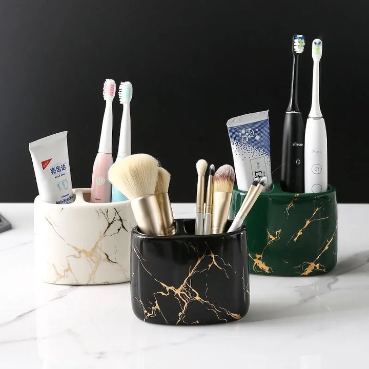 Marble Toothbrush Holder