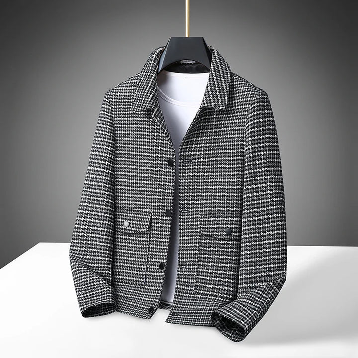 Jinsha Knit Lapel Jacket