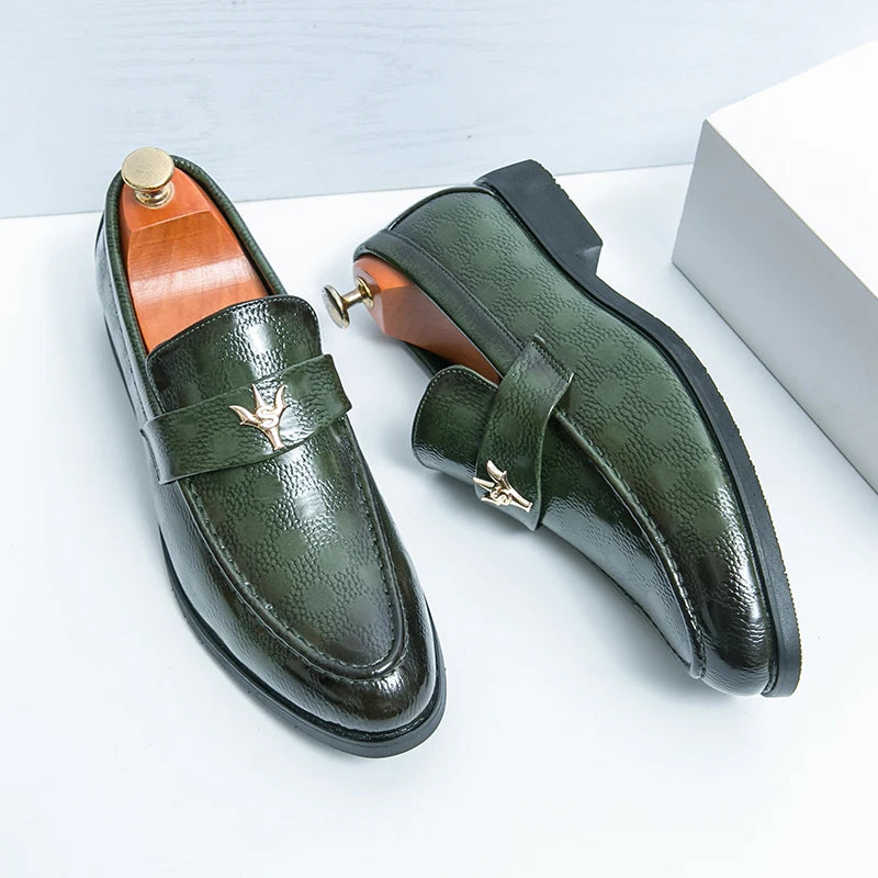 Positano Leather Slip on Shoe