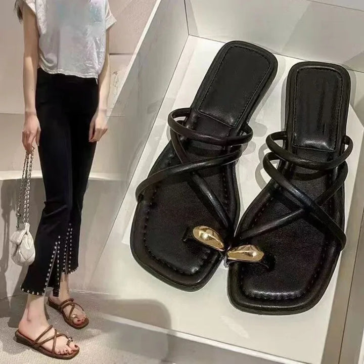 Roman Flat Sandal