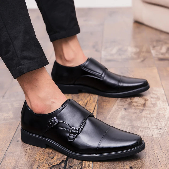 Classic Buckle Strap Shoes