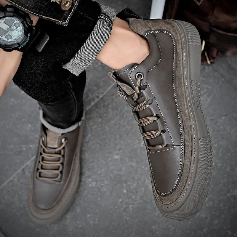 Uptown Leather Sneakers