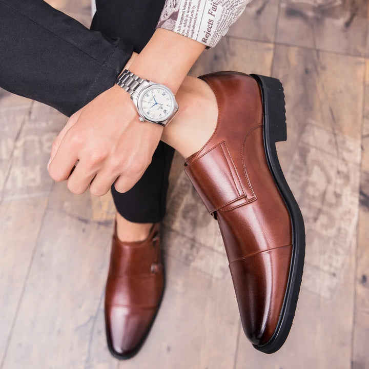 Classic Buckle Strap Shoes