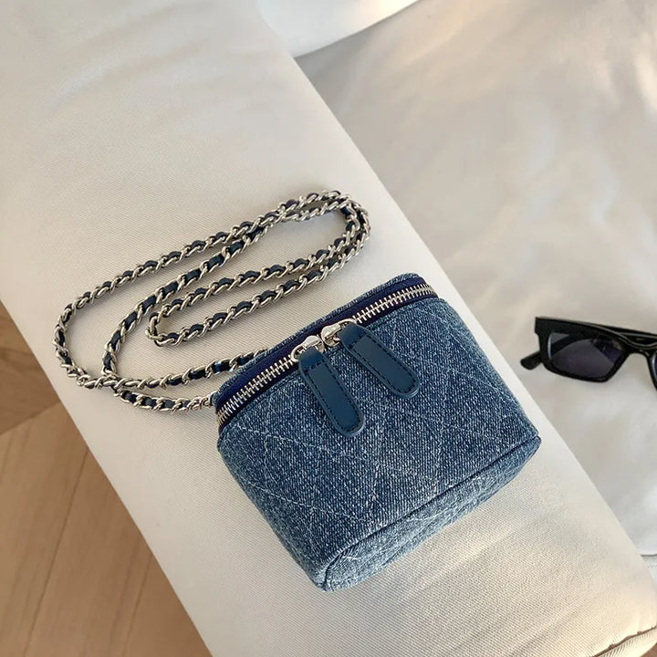 Petite Denim Dazzler Bag