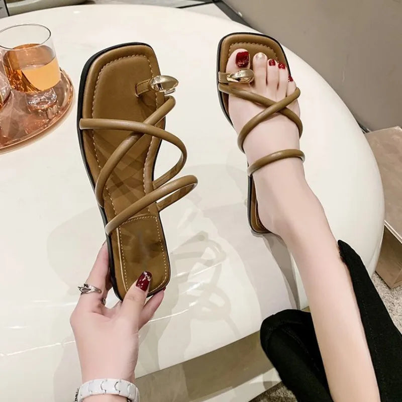 Roman Flat Sandal