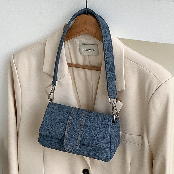 Denim Delight Shoulder Bag